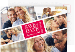Klick: Details zu Save the Date-Postkarte "Rise" anzeigen Save the Date-Postkarte Rise A6 Postkarte pink