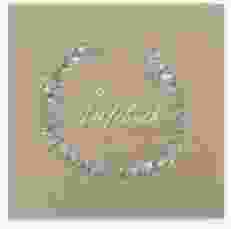 Gästebuch Selection Hochzeit Silverleaf Leinen-Hardcover Kraftpapier mit Eukalyptus-Zweig