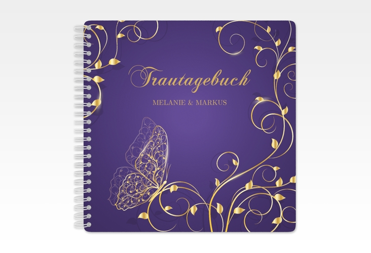 Trautagebuch Hochzeit Eternity Trautagebuch Hochzeit lila