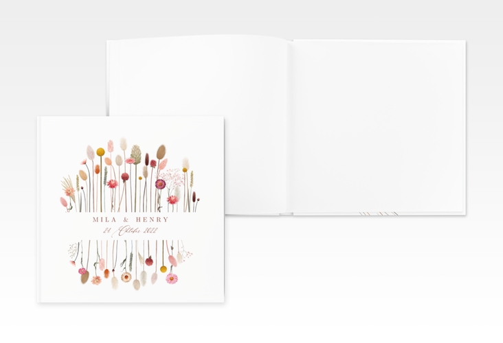 Gästebuch Creation Hochzeit Driedflower 20 x 20 cm, Hardcover