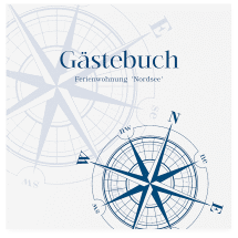 Klick: Details zu Gästebuch Creation Ferienwohnung "Nordsee" anzeigen Gästebuch Creation Ferienwohnung "Nordsee"