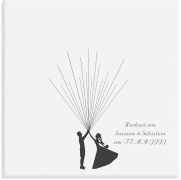 Klick: Details zu Wedding Tree Leinwand "Ballons Beatrice" (bis 40 Gäste) anzeigen Wedding Tree Leinwand Ballons Beatrice (bis 40 Gäste)