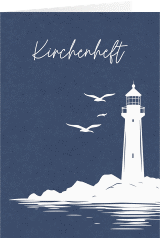 Kirchenheft Hochzeit "Leuchtturm"