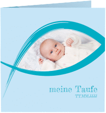 Danksagung Taufe "Mercy"