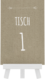 Klick: Details zu Tischaufsteller Hochzeit "Shabby" anzeigen Tischaufsteller Hochzeit "Shabby" Tischaufsteller beige