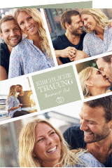 Klick: Details zu Kirchenheft Hochzeit "Rise" anzeigen Kirchenheft Hochzeit Rise A5 Klappkarte hoch gruen