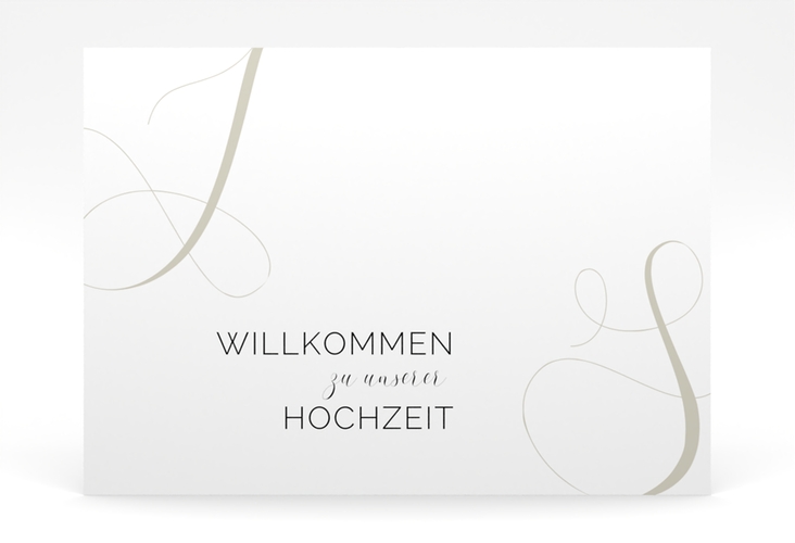 Willkommensschild Poster Eheschließung 70 x 50 cm Poster