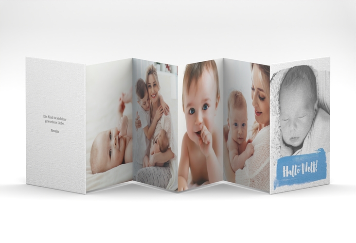 Foto-Leporello Baby Artwork Leporello