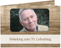 Klick: Details zu Einladung 70. Geburtstag "Michael/Michaela" anzeigen Einladung 70. Geburtstag "Michael/Michaela"