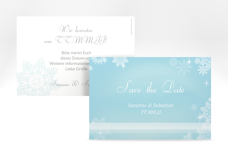 Save the Date-Karte Hochzeit "Meran" DIN A6 quer