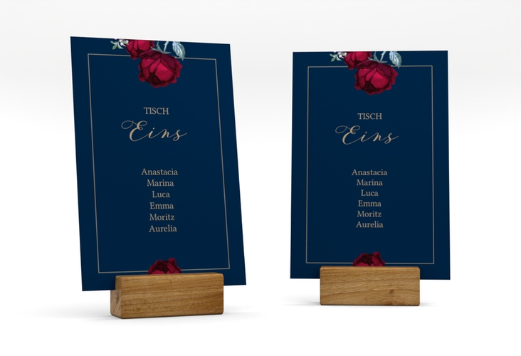 Tischaufsteller Hochzeit Peonies Tischaufsteller elegant mit Pfingstrosen