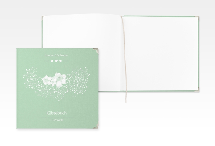 Gästebuch Selection Hochzeit Jena Leinen-Hardcover mint