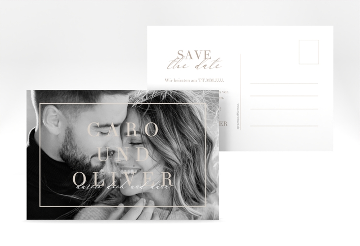 Save the Date-Postkarte Moment A6 Postkarte