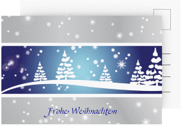 Weihnachtskarte "Magical"