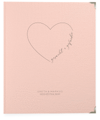 Klick: Details zu Hochzeitsalbum "Lebenstraum" anzeigen Hochzeitsalbum Lebenstraum 21 x 25 cm rosa