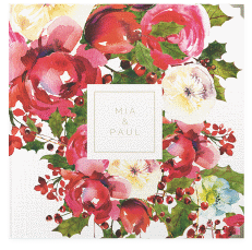 Klick: Details zu Gästebuch Selection Hochzeit "Blumenpracht" anzeigen Gästebuch Selection Hochzeit Blumenpracht Leinen-Hardcover weiss