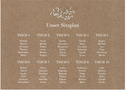 Klick: Details zu Sitzplan Poster Hochzeit "Schleierkraut" anzeigen Sitzplan Poster Hochzeit Schleierkraut 70 x 50 cm Poster kraftpapier