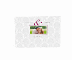 Klick: Details zu Biglietti Save the Date collezione Nantes anzeigen Biglietti Save the Date collezione Nantes A6 Postkarte fucsia