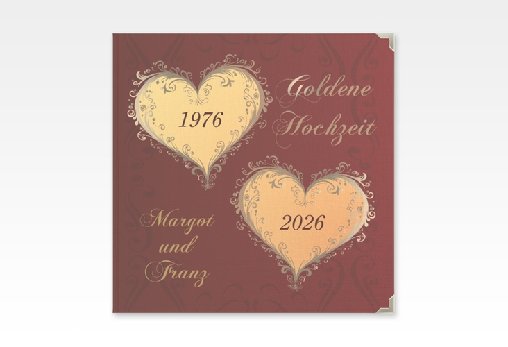 Gästebuch Selection Hochzeit Goldene Hochzeit Leinen-Hardcover