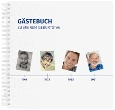 Klick: Details zu Gästebuch Geburtstag "Timeline" anzeigen Gästebuch Geburtstag "Timeline"