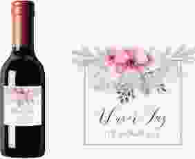 Piccoloetikett Hochzeit Surfinia Etikett Piccolo rosa