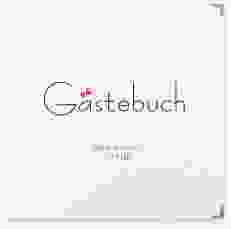 Gästebuch Selection Hochzeit Twohearts Leinen-Hardcover rot