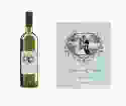 Etichette vino matrimonio collezione Ferrara Etikett Weinflasche 4er Set