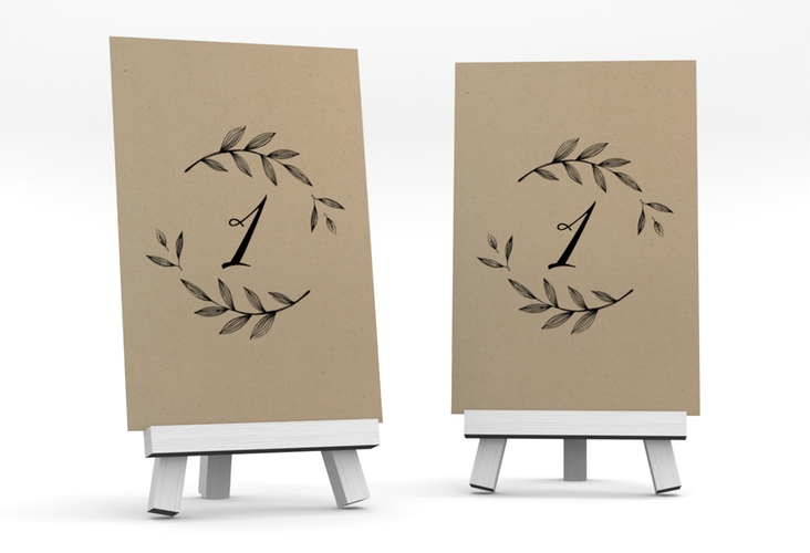 Tischnummer Hochzeit Naturelove Tischaufsteller
