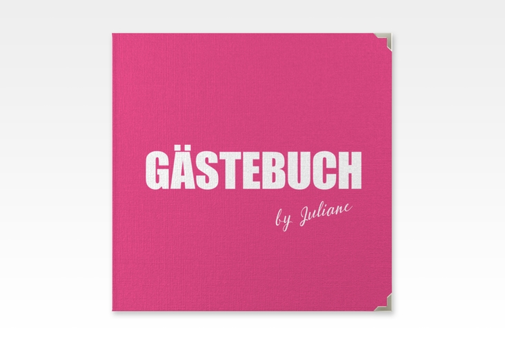 Gästebuch Selection Geburtstag Zig Leinen-Hardcover pink