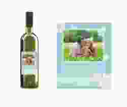 Etichette vino matrimonio collezione Merano Etikett Weinflasche 4er Set