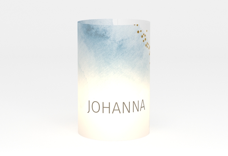 Windlicht Hochzeit Pastell Windlicht blau