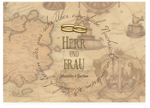 Klick: Details zu Gästebuch A4 quer "Zwei Ringe" anzeigen Gästebuch A4 quer Zwei Ringe A4 quer, Hardcover beige mit Eheringen und Fantasy-Landkarte