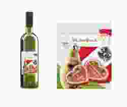 Etichette vino matrimonio collezione Alpi Etikett Weinflasche 4er Set Austria