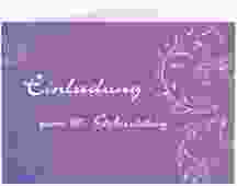 Einladung 80. Geburtstag "Peter/Petra"