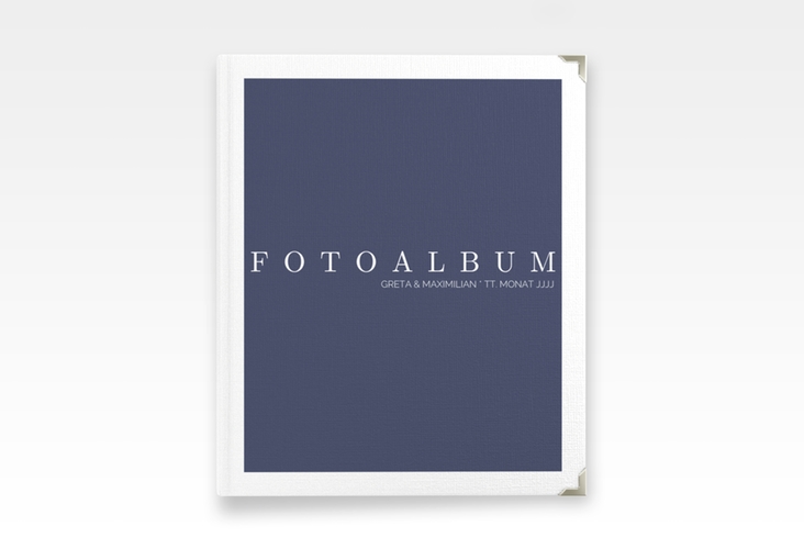 Hochzeitsalbum Simply 21 x 25 cm blau