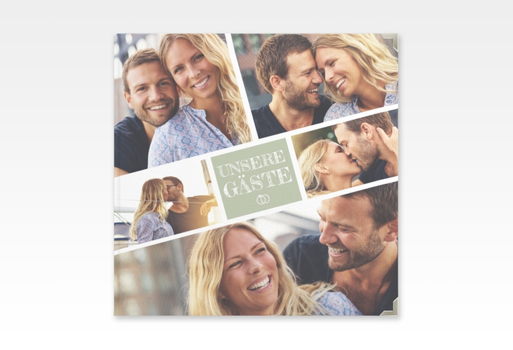Gästebuch Selection Hochzeit Rise Leinen-Hardcover