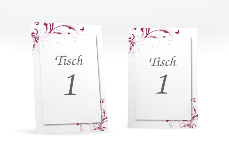 Tischnummer Hochzeit Palma Tischaufsteller