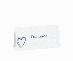 Klick: Details zu Segnaposti matrimonio collezione Tolone anzeigen Segnaposti matrimonio collezione Tolone Tischkarten blu