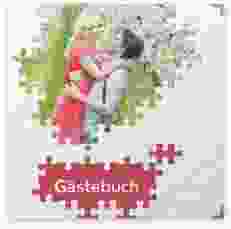 Gästebuch Selection Hochzeit "Puzzle"