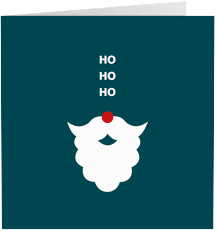 Klick: Details zu Geschäftliche Weihnachtskarte "Hohoho" anzeigen Geschäftliche Weihnachtskarte "Hohoho"