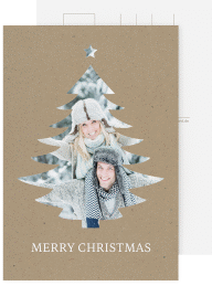 Weihnachtskarte "Tanne"