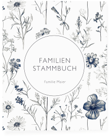Klick: Details zu Stammbuch A4 "Chinoiserie floral" anzeigen Stammbuch A4 Chinoiserie floral Stammbuch A4 weiss