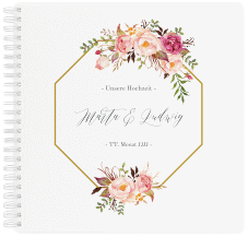 Klick: Details zu Trautagebuch Hochzeit "Prachtvoll" anzeigen Trautagebuch Hochzeit Prachtvoll Trautagebuch Hochzeit weiss