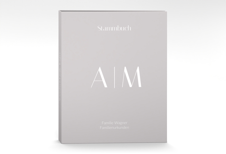Stammbuch A4 Clean Initial Stammbuch A4