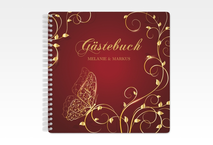 Gästebuch Hochzeit Eternity Ringbindung