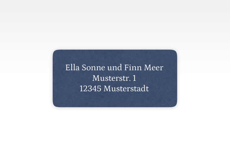 Absenderetikett Hochzeit Leuchtturm 45,7 x 21,2 mm