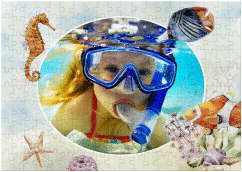 Fotopuzzle 200 Teile Aquarium 200 Teile
