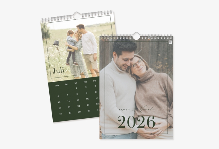 Wandkalender A4 Hochformat Augenblicke A4 hoch