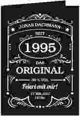 Einladung 30. Geburtstag Guter Jahrgang