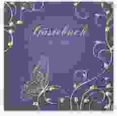 Gästebuch Selection Hochzeit Eternity Leinen-Hardcover lila